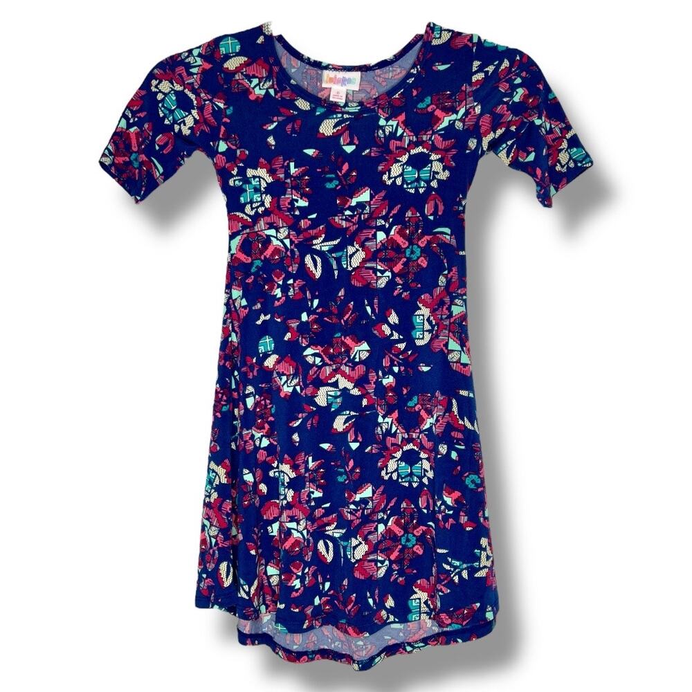 Girls LuLaRoe Adaline Floral Dress Size 6
